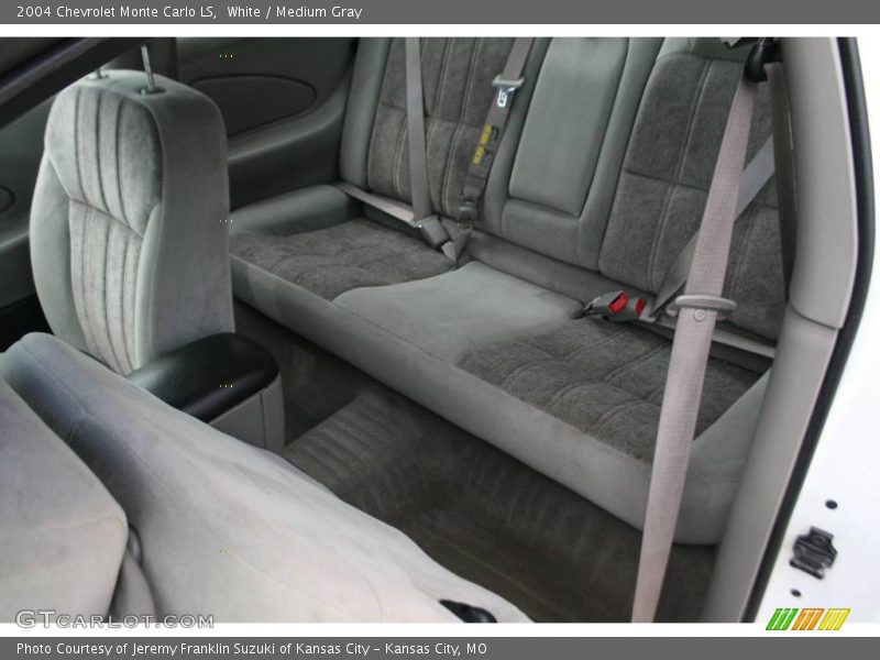 White / Medium Gray 2004 Chevrolet Monte Carlo LS