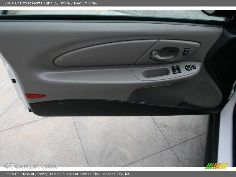 White / Medium Gray 2004 Chevrolet Monte Carlo LS