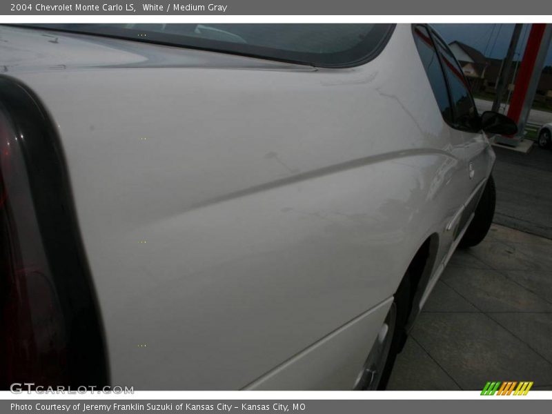 White / Medium Gray 2004 Chevrolet Monte Carlo LS