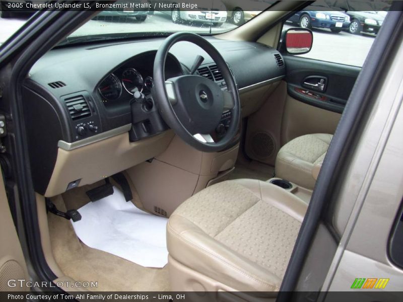 Bronzemist Metallic / Neutral Beige 2005 Chevrolet Uplander LS