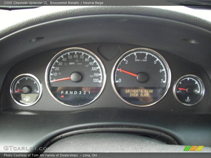 Bronzemist Metallic / Neutral Beige 2005 Chevrolet Uplander LS