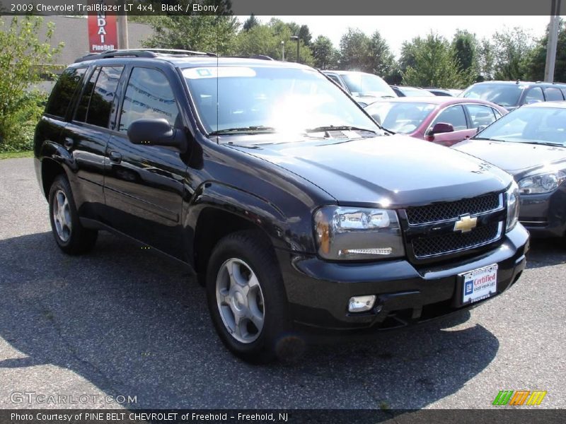 Black / Ebony 2009 Chevrolet TrailBlazer LT 4x4