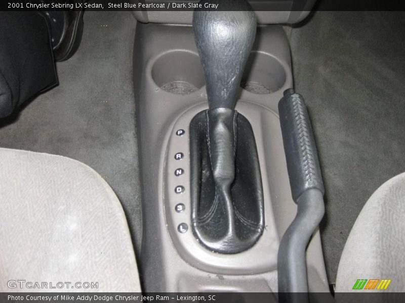 Steel Blue Pearlcoat / Dark Slate Gray 2001 Chrysler Sebring LX Sedan
