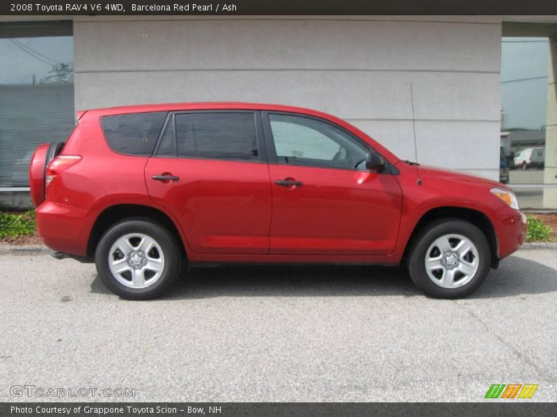 Barcelona Red Pearl / Ash 2008 Toyota RAV4 V6 4WD