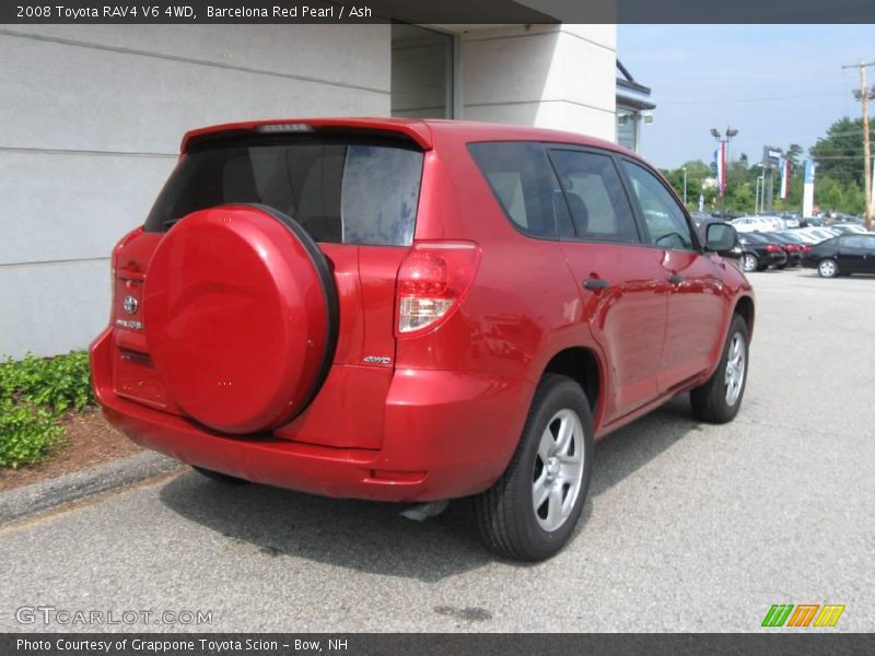 Barcelona Red Pearl / Ash 2008 Toyota RAV4 V6 4WD