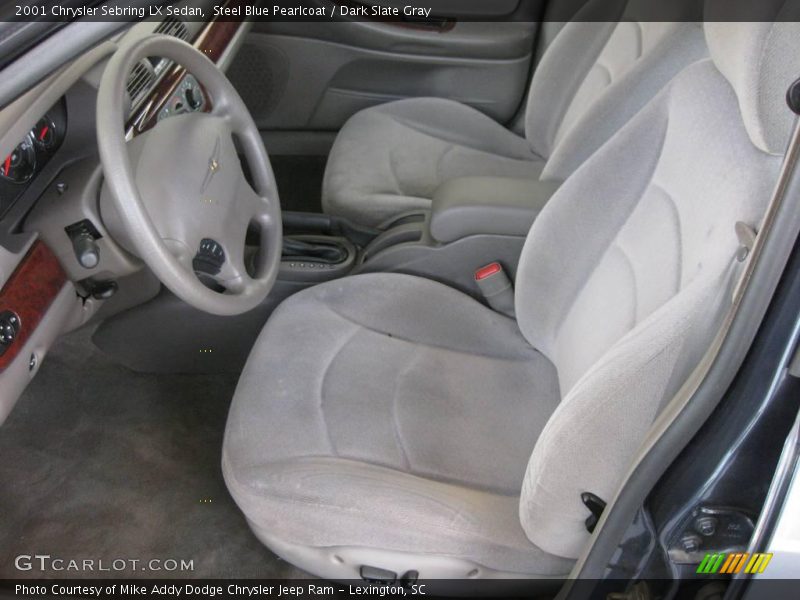 Steel Blue Pearlcoat / Dark Slate Gray 2001 Chrysler Sebring LX Sedan