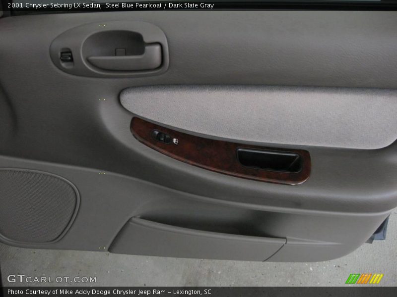 Steel Blue Pearlcoat / Dark Slate Gray 2001 Chrysler Sebring LX Sedan