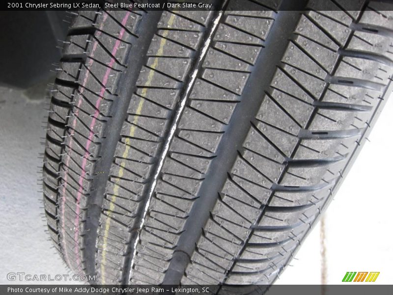 Steel Blue Pearlcoat / Dark Slate Gray 2001 Chrysler Sebring LX Sedan