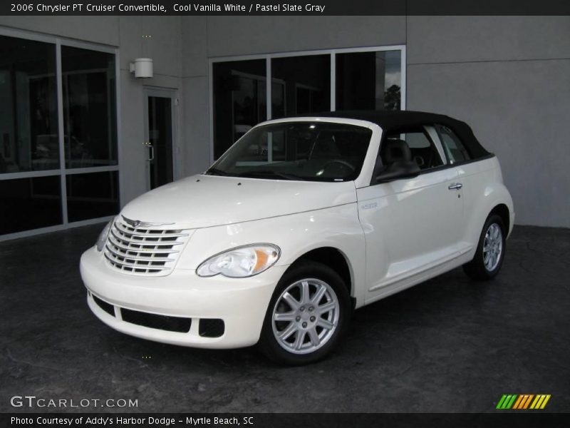 Cool Vanilla White / Pastel Slate Gray 2006 Chrysler PT Cruiser Convertible