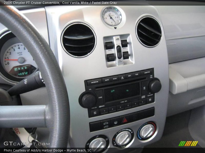 Cool Vanilla White / Pastel Slate Gray 2006 Chrysler PT Cruiser Convertible