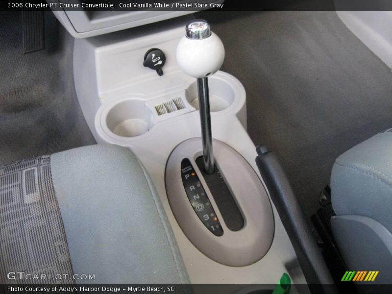 Cool Vanilla White / Pastel Slate Gray 2006 Chrysler PT Cruiser Convertible