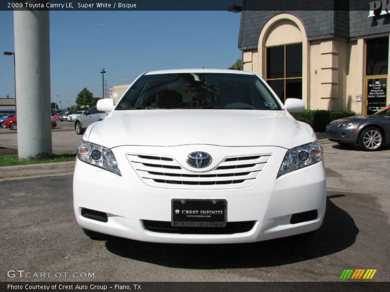 Super White / Bisque 2009 Toyota Camry LE