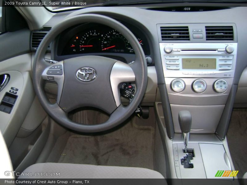 Super White / Bisque 2009 Toyota Camry LE