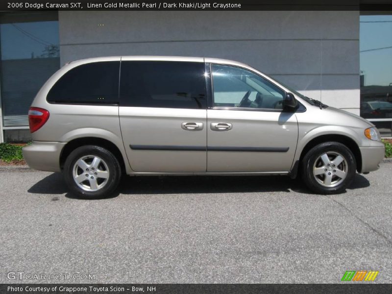 Linen Gold Metallic Pearl / Dark Khaki/Light Graystone 2006 Dodge Caravan SXT
