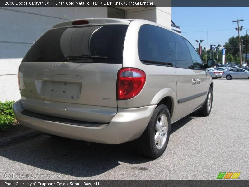 Linen Gold Metallic Pearl / Dark Khaki/Light Graystone 2006 Dodge Caravan SXT