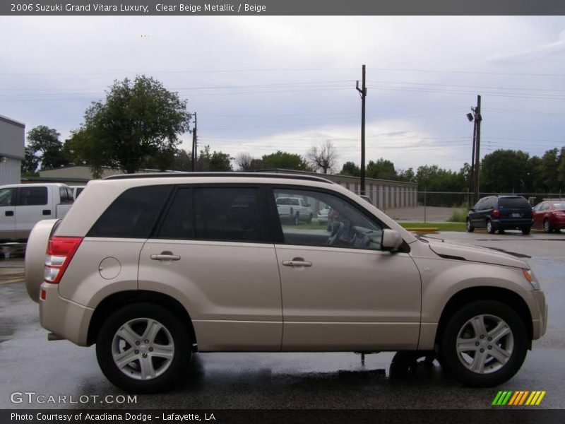 Clear Beige Metallic / Beige 2006 Suzuki Grand Vitara Luxury