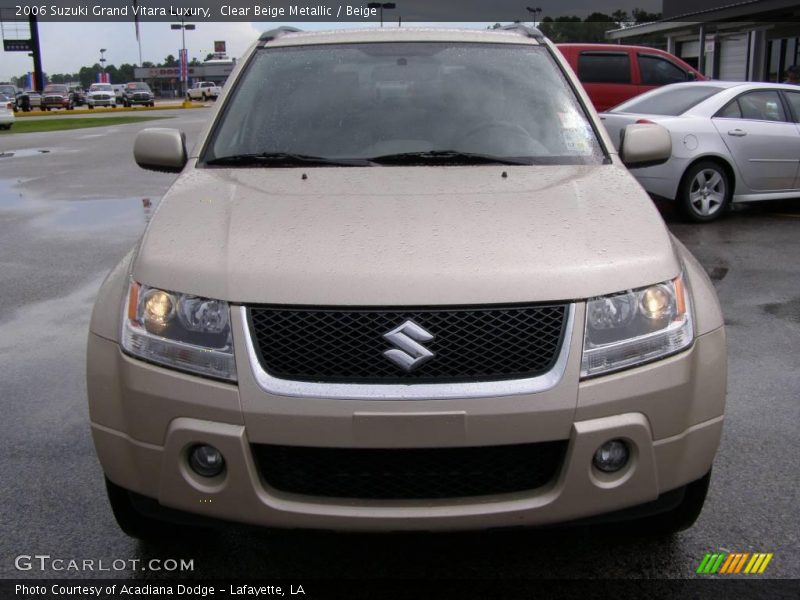 Clear Beige Metallic / Beige 2006 Suzuki Grand Vitara Luxury