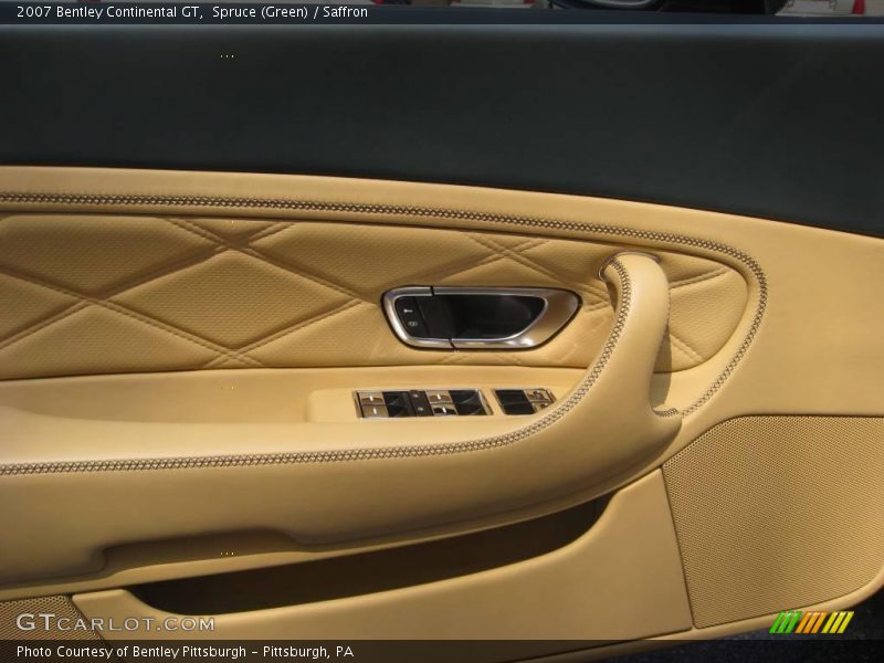 Spruce (Green) / Saffron 2007 Bentley Continental GT