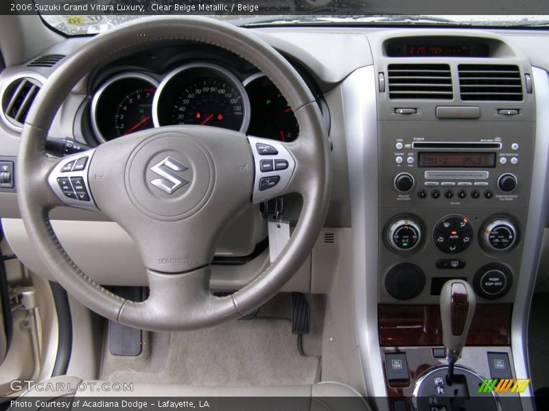 Clear Beige Metallic / Beige 2006 Suzuki Grand Vitara Luxury