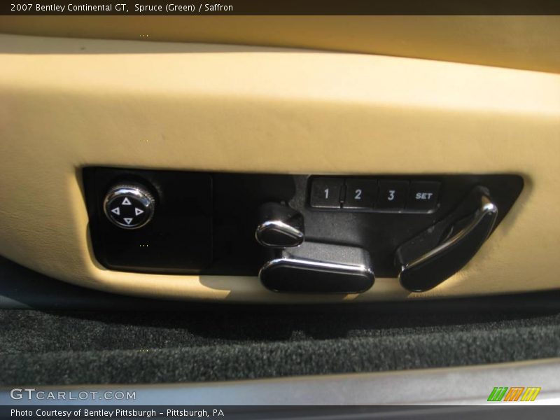 Spruce (Green) / Saffron 2007 Bentley Continental GT