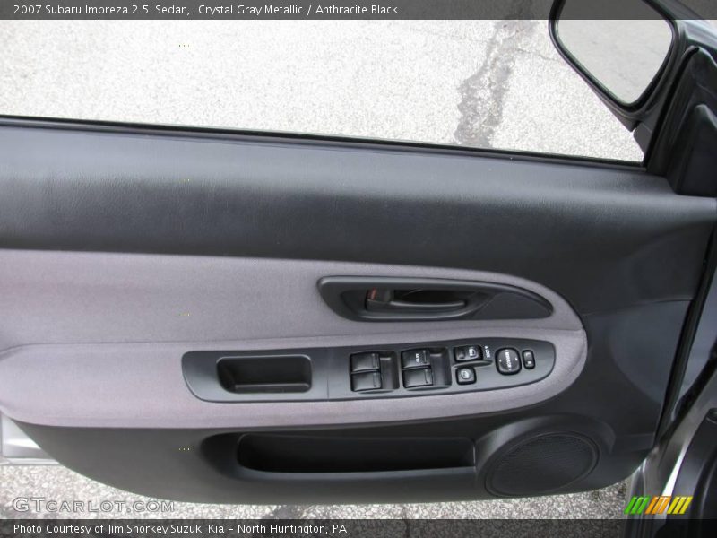 Crystal Gray Metallic / Anthracite Black 2007 Subaru Impreza 2.5i Sedan