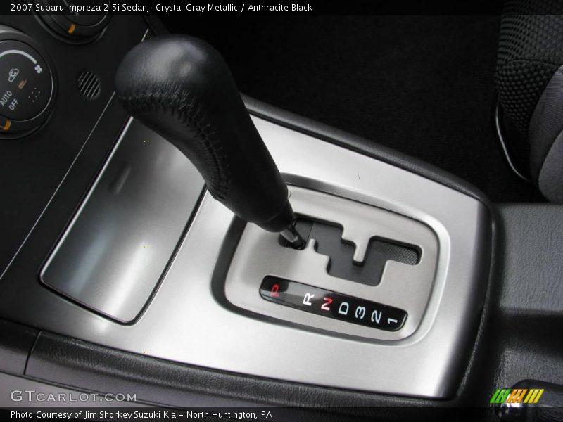 Crystal Gray Metallic / Anthracite Black 2007 Subaru Impreza 2.5i Sedan