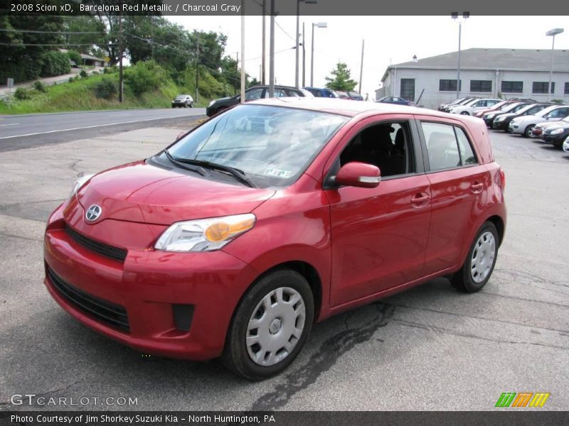 Barcelona Red Metallic / Charcoal Gray 2008 Scion xD