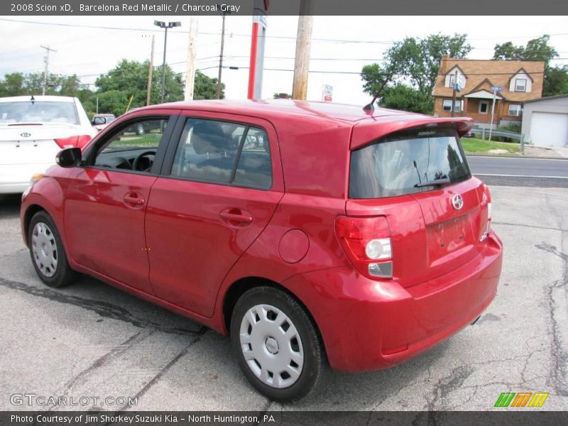 Barcelona Red Metallic / Charcoal Gray 2008 Scion xD