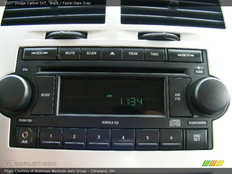 Black / Pastel Slate Gray 2007 Dodge Caliber SXT