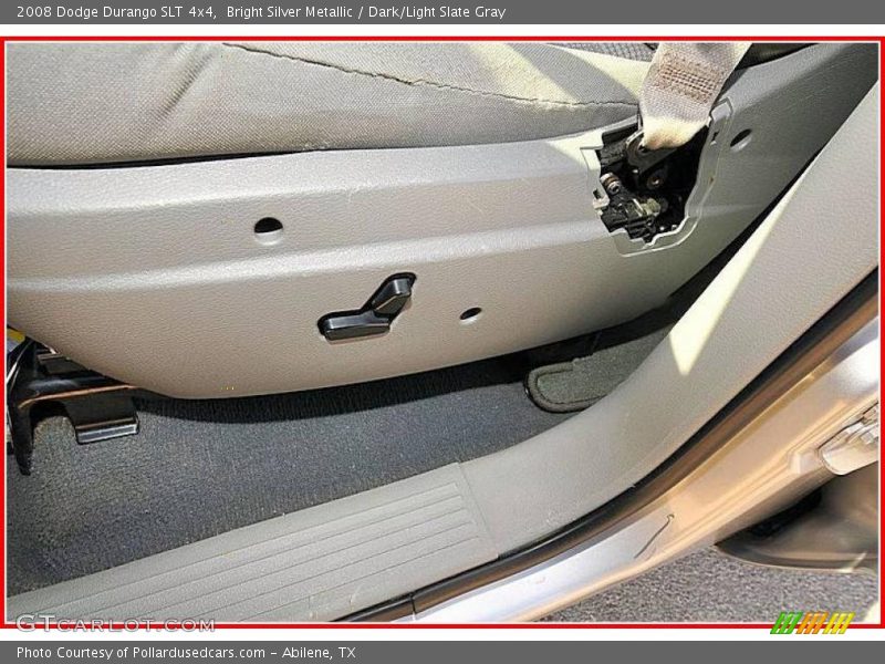 Bright Silver Metallic / Dark/Light Slate Gray 2008 Dodge Durango SLT 4x4