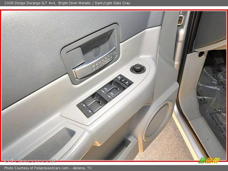Bright Silver Metallic / Dark/Light Slate Gray 2008 Dodge Durango SLT 4x4