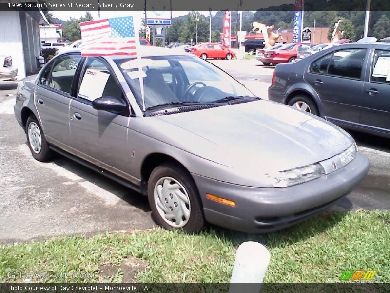 Silver / Gray 1996 Saturn S Series SL Sedan
