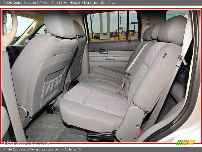 Bright Silver Metallic / Dark/Light Slate Gray 2008 Dodge Durango SLT 4x4