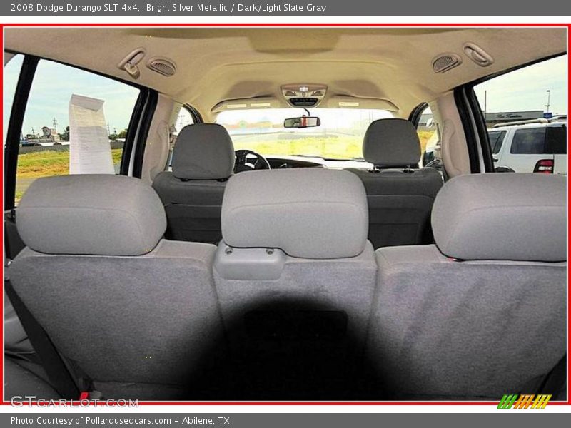Bright Silver Metallic / Dark/Light Slate Gray 2008 Dodge Durango SLT 4x4