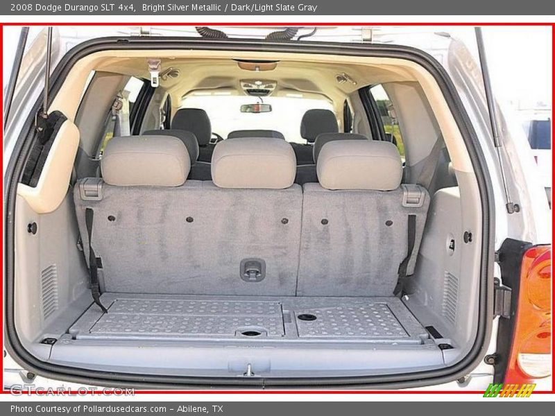 Bright Silver Metallic / Dark/Light Slate Gray 2008 Dodge Durango SLT 4x4