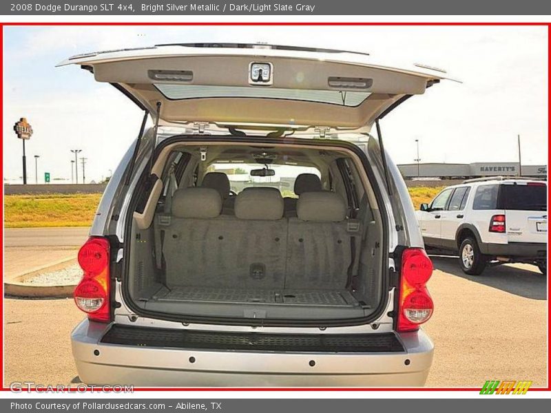 Bright Silver Metallic / Dark/Light Slate Gray 2008 Dodge Durango SLT 4x4