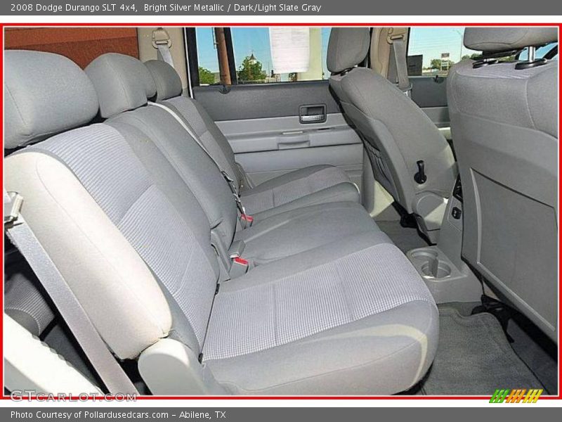 Bright Silver Metallic / Dark/Light Slate Gray 2008 Dodge Durango SLT 4x4