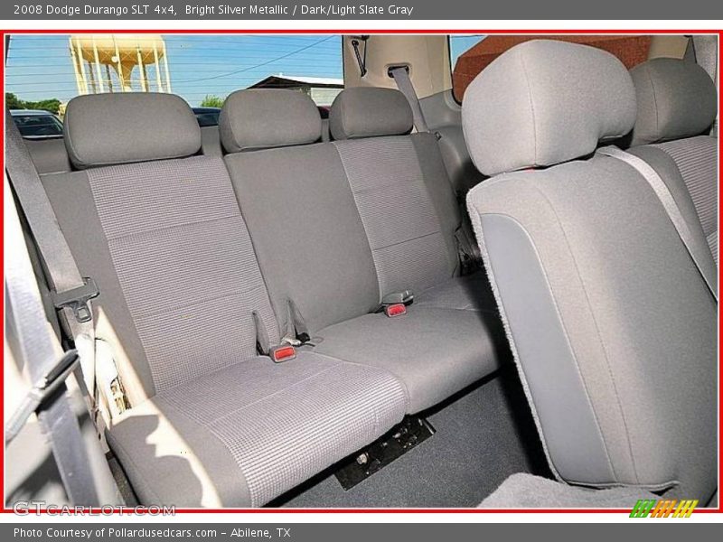 Bright Silver Metallic / Dark/Light Slate Gray 2008 Dodge Durango SLT 4x4