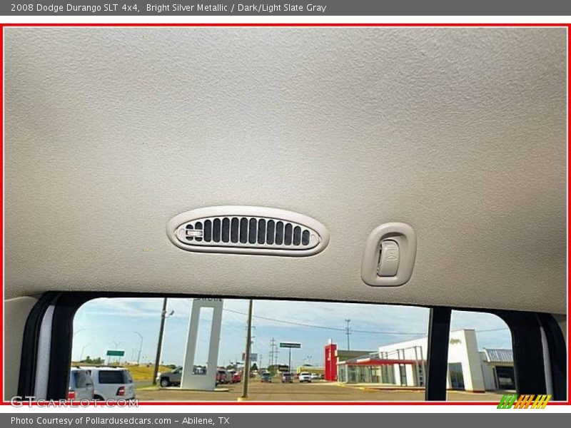 Bright Silver Metallic / Dark/Light Slate Gray 2008 Dodge Durango SLT 4x4
