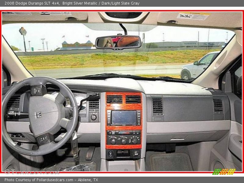 Bright Silver Metallic / Dark/Light Slate Gray 2008 Dodge Durango SLT 4x4