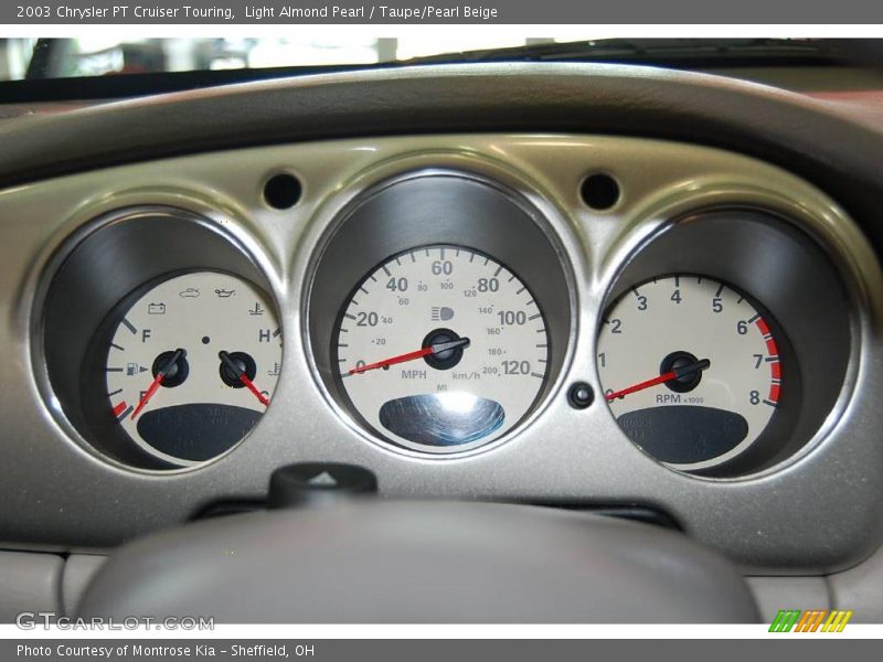 Light Almond Pearl / Taupe/Pearl Beige 2003 Chrysler PT Cruiser Touring