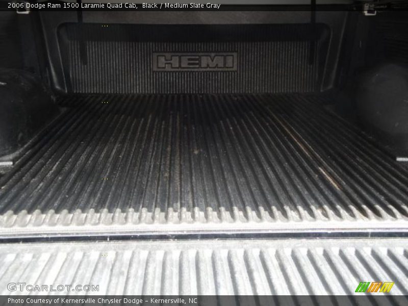 Black / Medium Slate Gray 2006 Dodge Ram 1500 Laramie Quad Cab