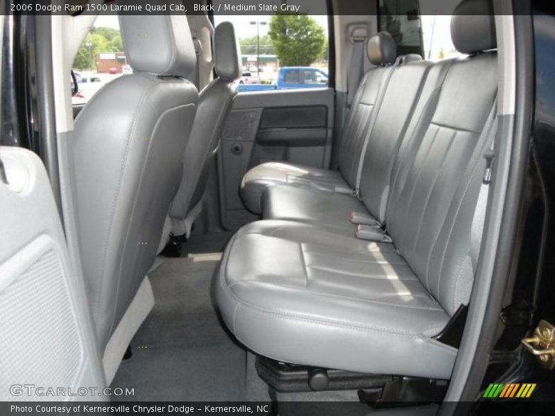 Black / Medium Slate Gray 2006 Dodge Ram 1500 Laramie Quad Cab