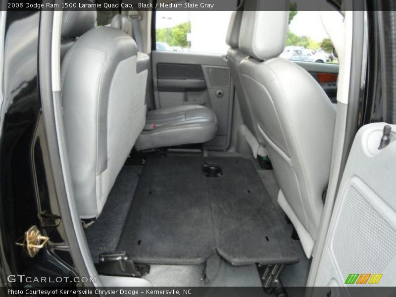 Black / Medium Slate Gray 2006 Dodge Ram 1500 Laramie Quad Cab