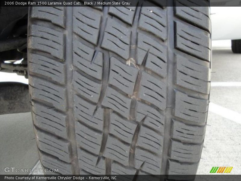 Black / Medium Slate Gray 2006 Dodge Ram 1500 Laramie Quad Cab