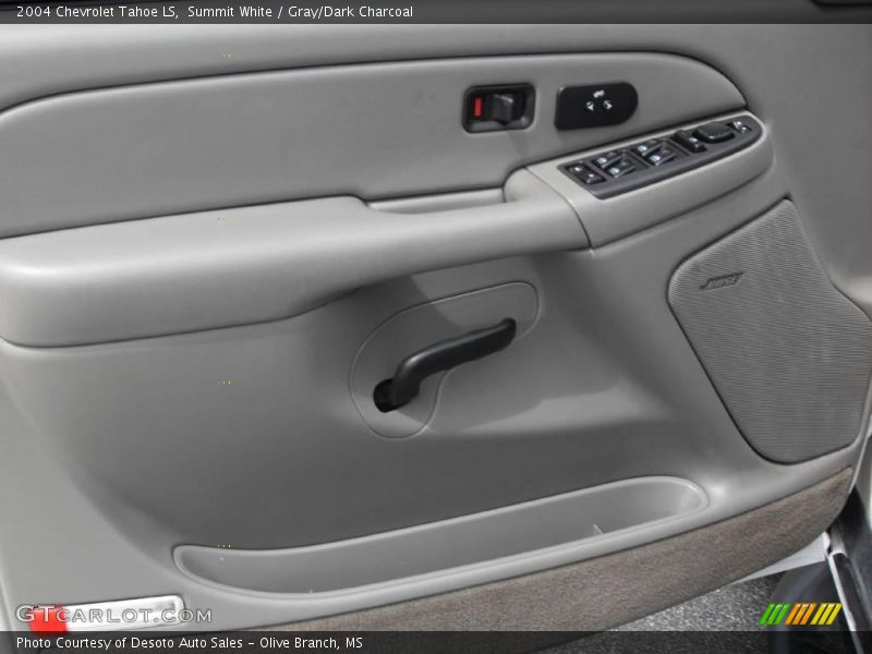 Summit White / Gray/Dark Charcoal 2004 Chevrolet Tahoe LS
