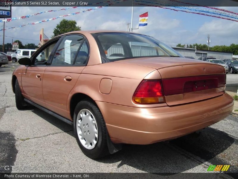 Copper / Gray 1996 Saturn S Series SL2 Sedan