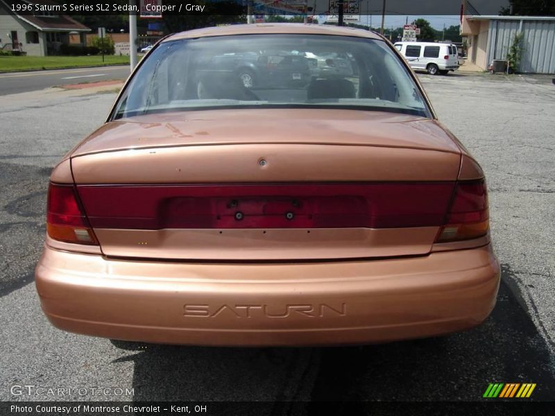 Copper / Gray 1996 Saturn S Series SL2 Sedan