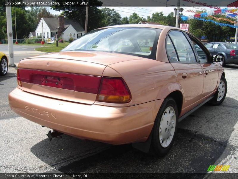 Copper / Gray 1996 Saturn S Series SL2 Sedan