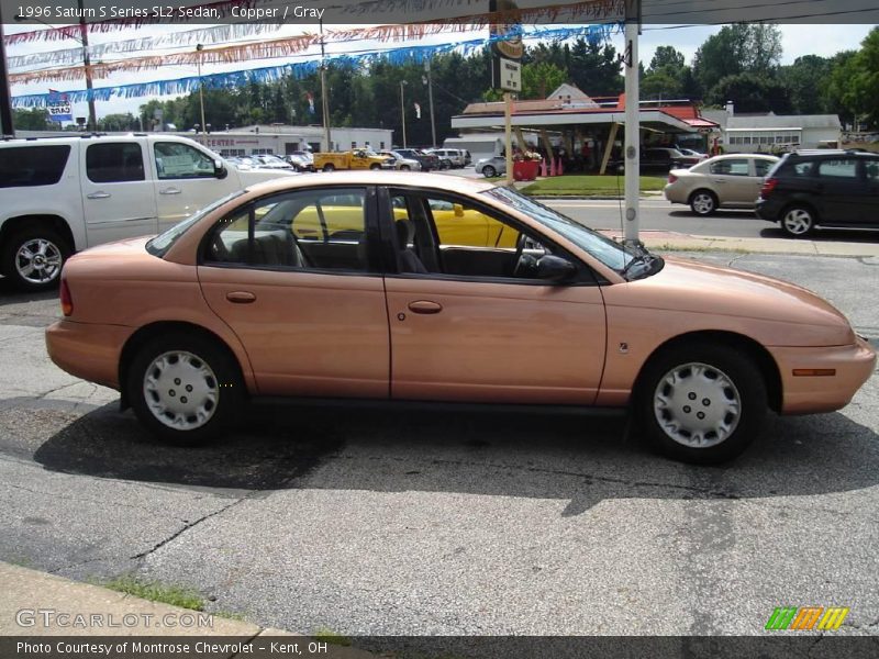 Copper / Gray 1996 Saturn S Series SL2 Sedan